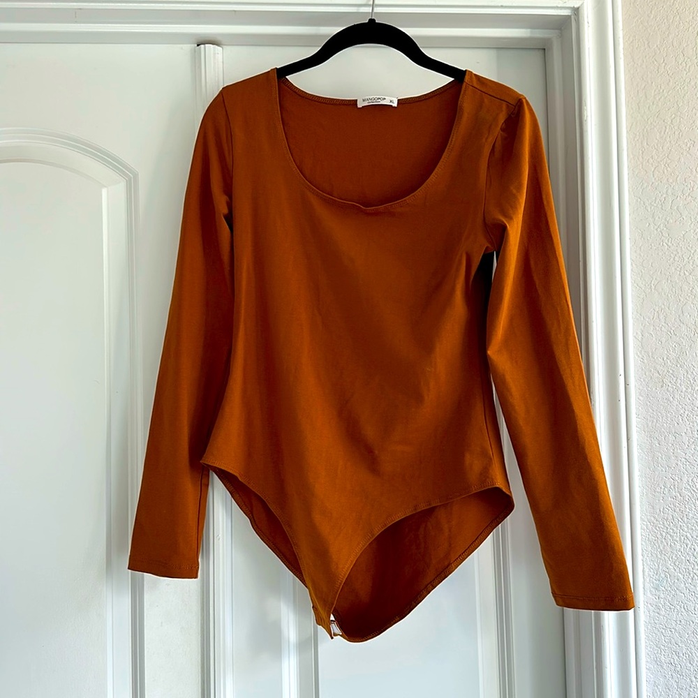 Burnt Orange Body Suit from Amazon
